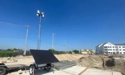 Solar Trailer for Jobsite - Thumbnail