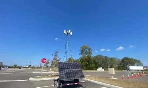 Parking Lot Solar Surveillance Unit - Thumbnail