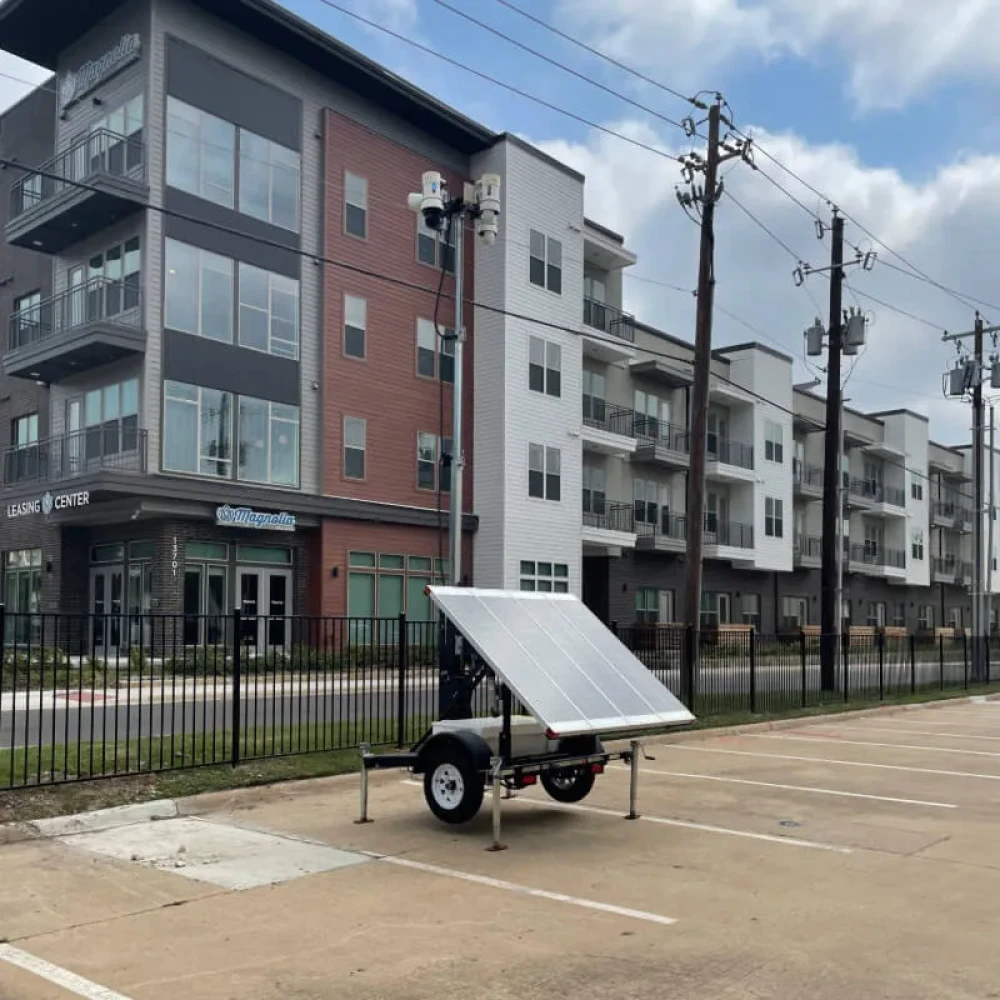 LotGuard Solat Trailer for Property Security